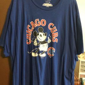 Fanatics Chicago Cubs Vintage Mickey Mouse 4X